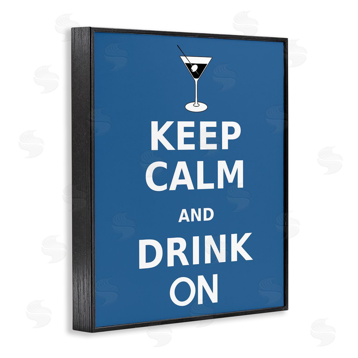 Marcus Jules Keep Calm & Drink On Martini