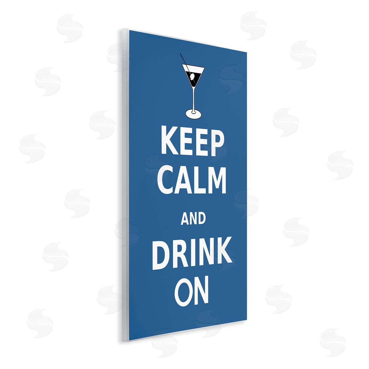 Marcus Jules Keep Calm & Drink On Martini
