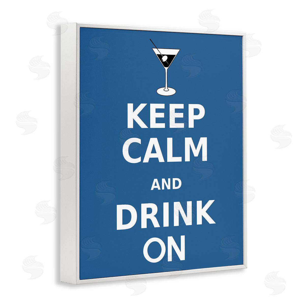 Marcus Jules Keep Calm & Drink On Martini