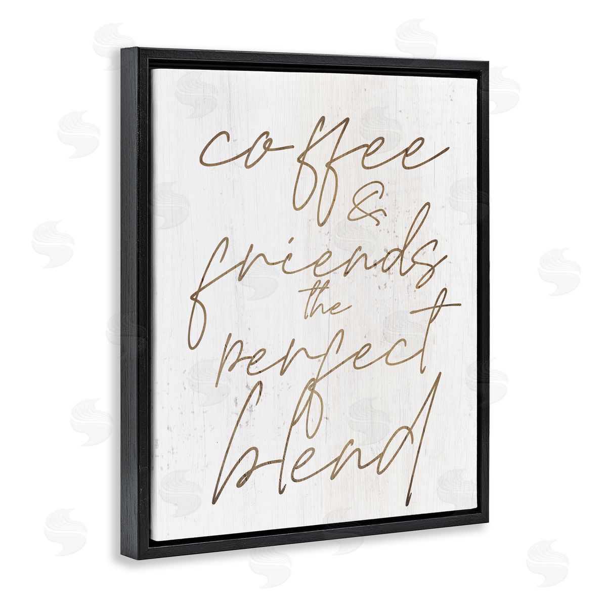 Stupell Studio Coffe_sidee & fr_sideiends Perfect Blend Phrase
