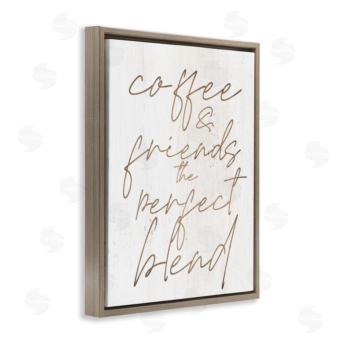 Stupell Studio Coffe_sidee & fr_sideiends Perfect Blend Phrase