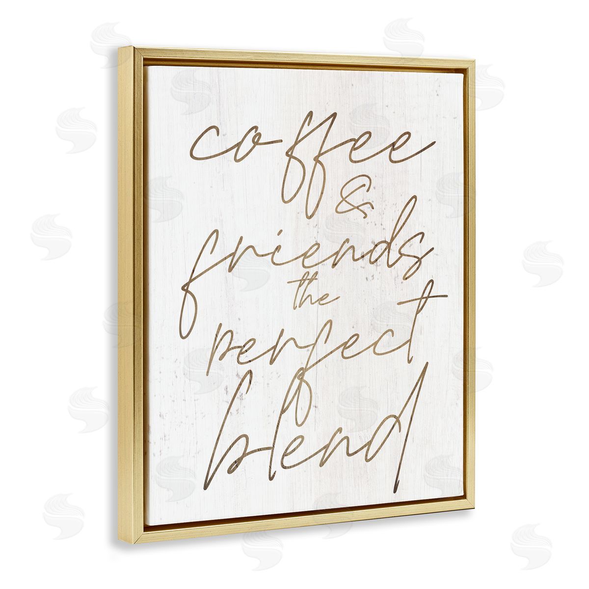 Stupell Studio Coffe_sidee & fr_sideiends Perfect Blend Phrase