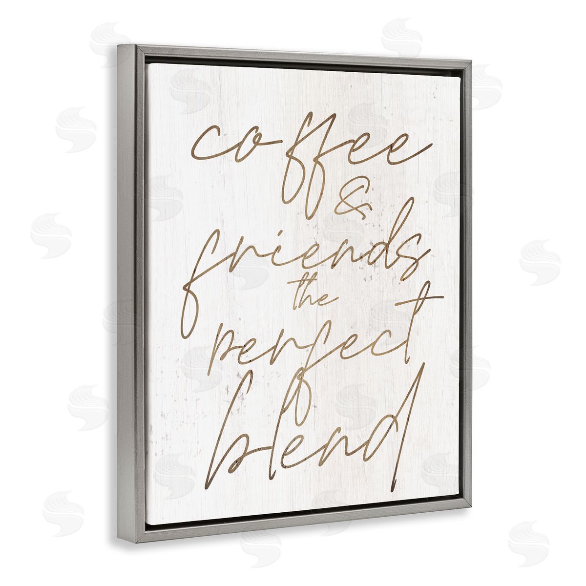 Stupell Studio Coffe_sidee & fr_sideiends Perfect Blend Phrase