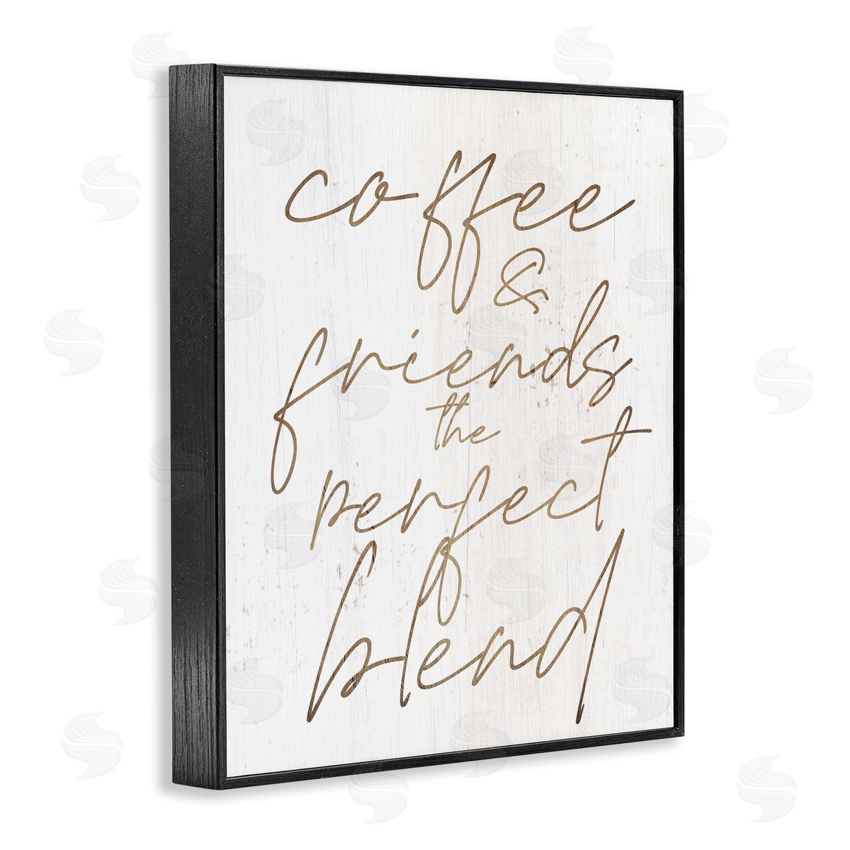 Stupell Studio Coffe_sidee & fr_sideiends Perfect Blend Phrase