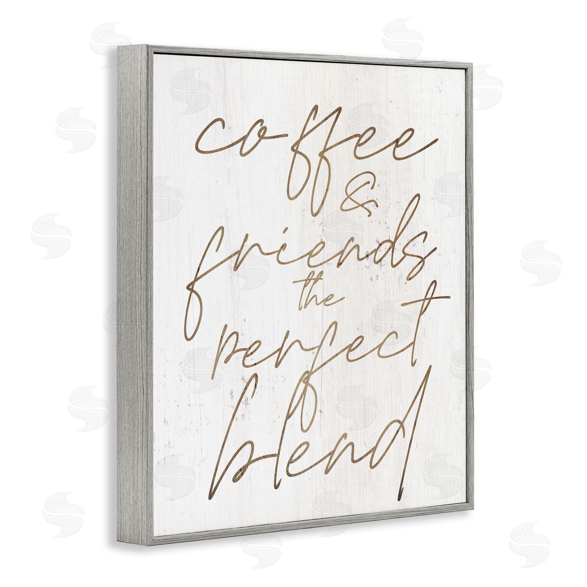 Stupell Studio Coffe_sidee & fr_sideiends Perfect Blend Phrase