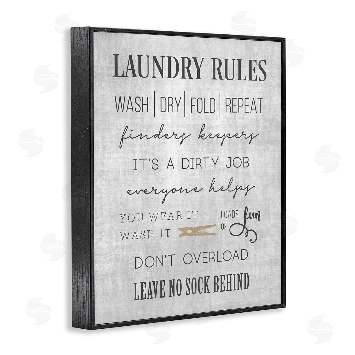 CAD Designs Laundry Room Rules Family List