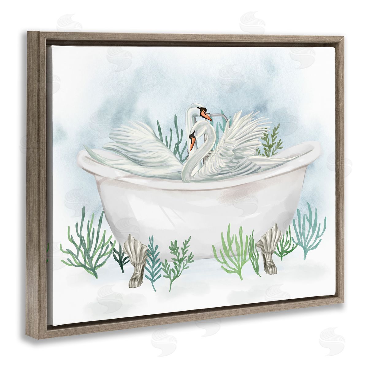 Ziwei Li Swan Duo Bathtub Botanicals