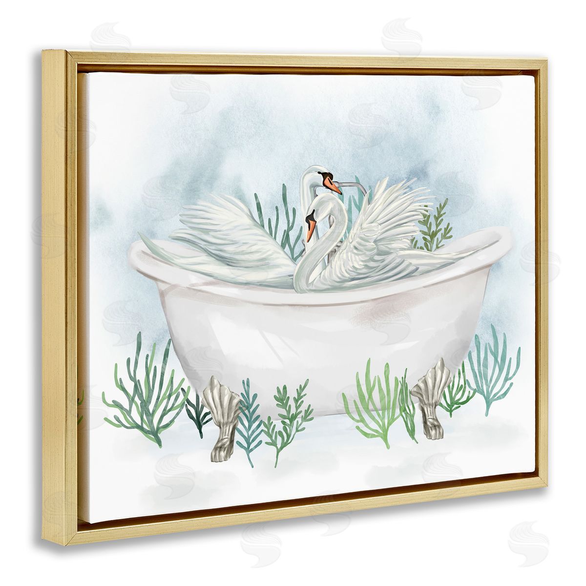 Ziwei Li Swan Duo Bathtub Botanicals