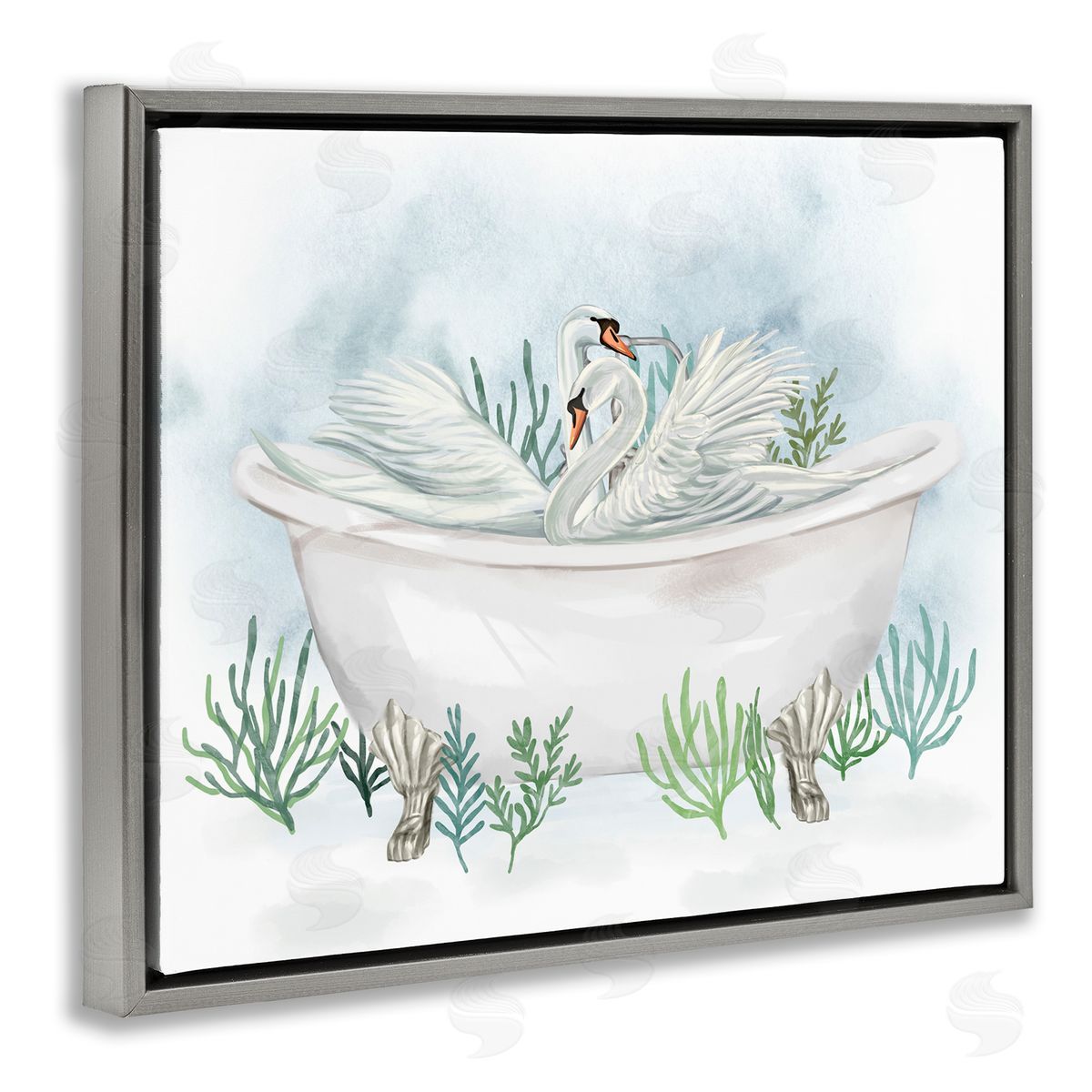 Ziwei Li Swan Duo Bathtub Botanicals