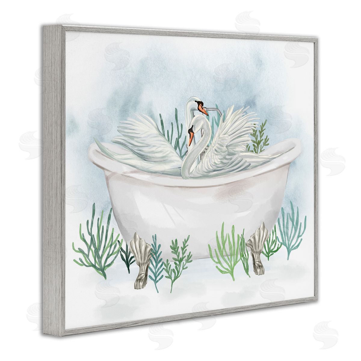Ziwei Li Swan Duo Bathtub Botanicals