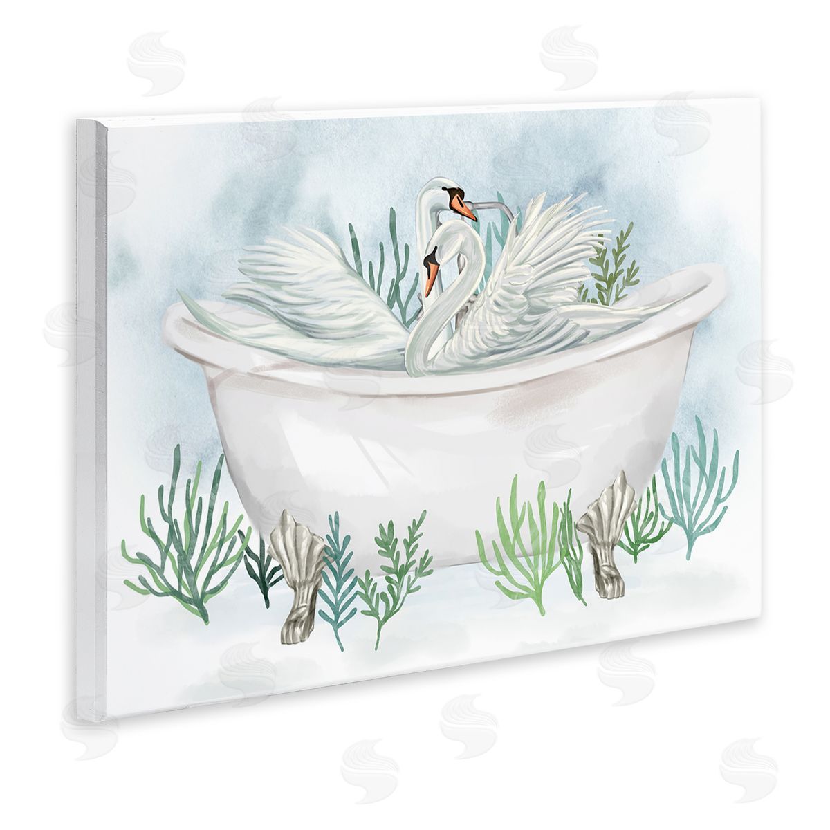 Ziwei Li Swan Duo Bathtub Botanicals