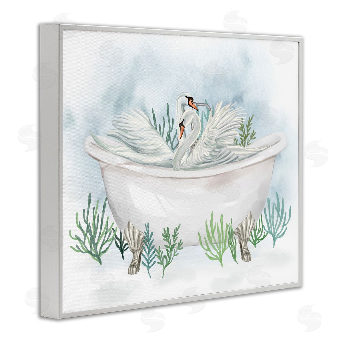 Ziwei Li Swan Duo Bathtub Botanicals