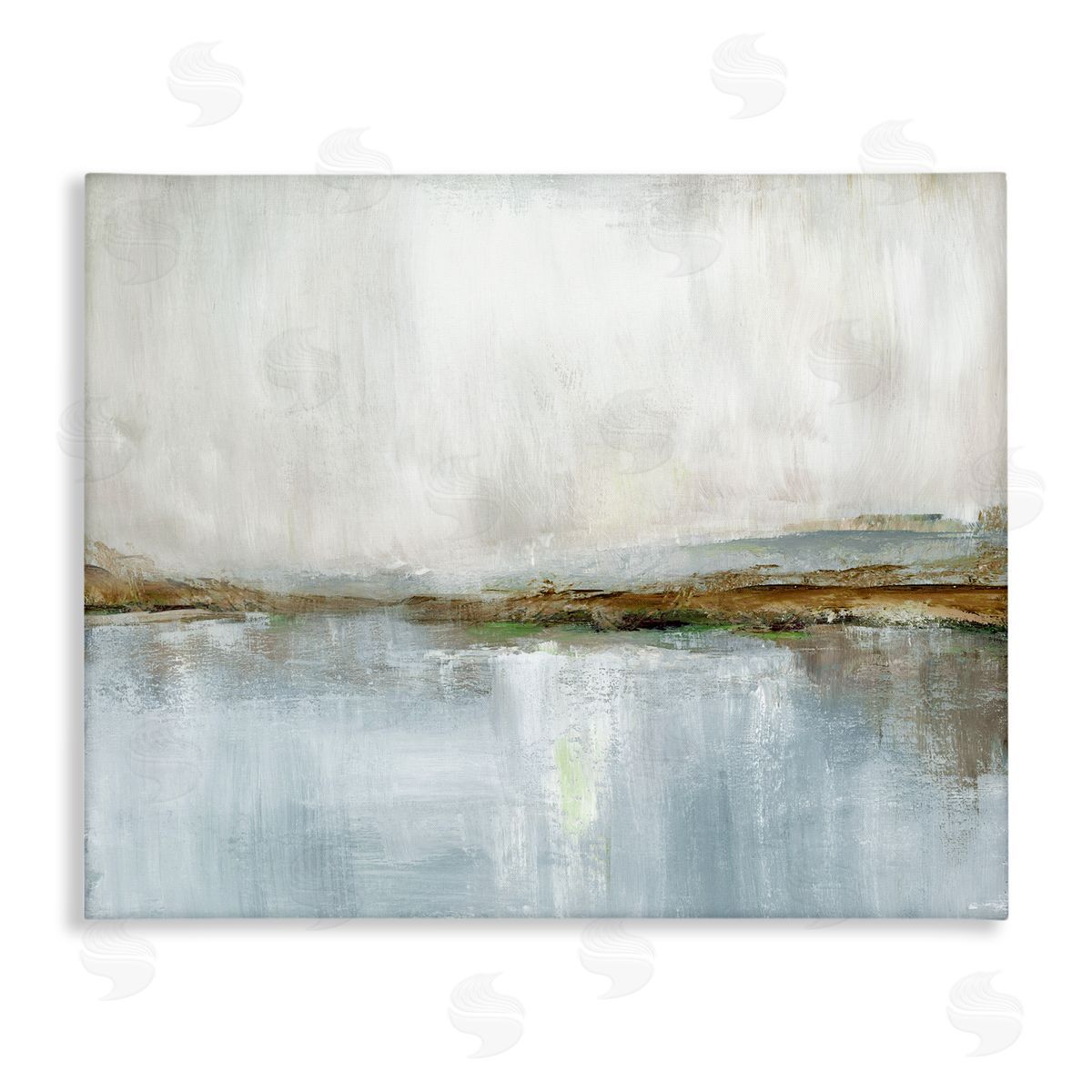 Nan Cloudy Abstract Landscape Scene