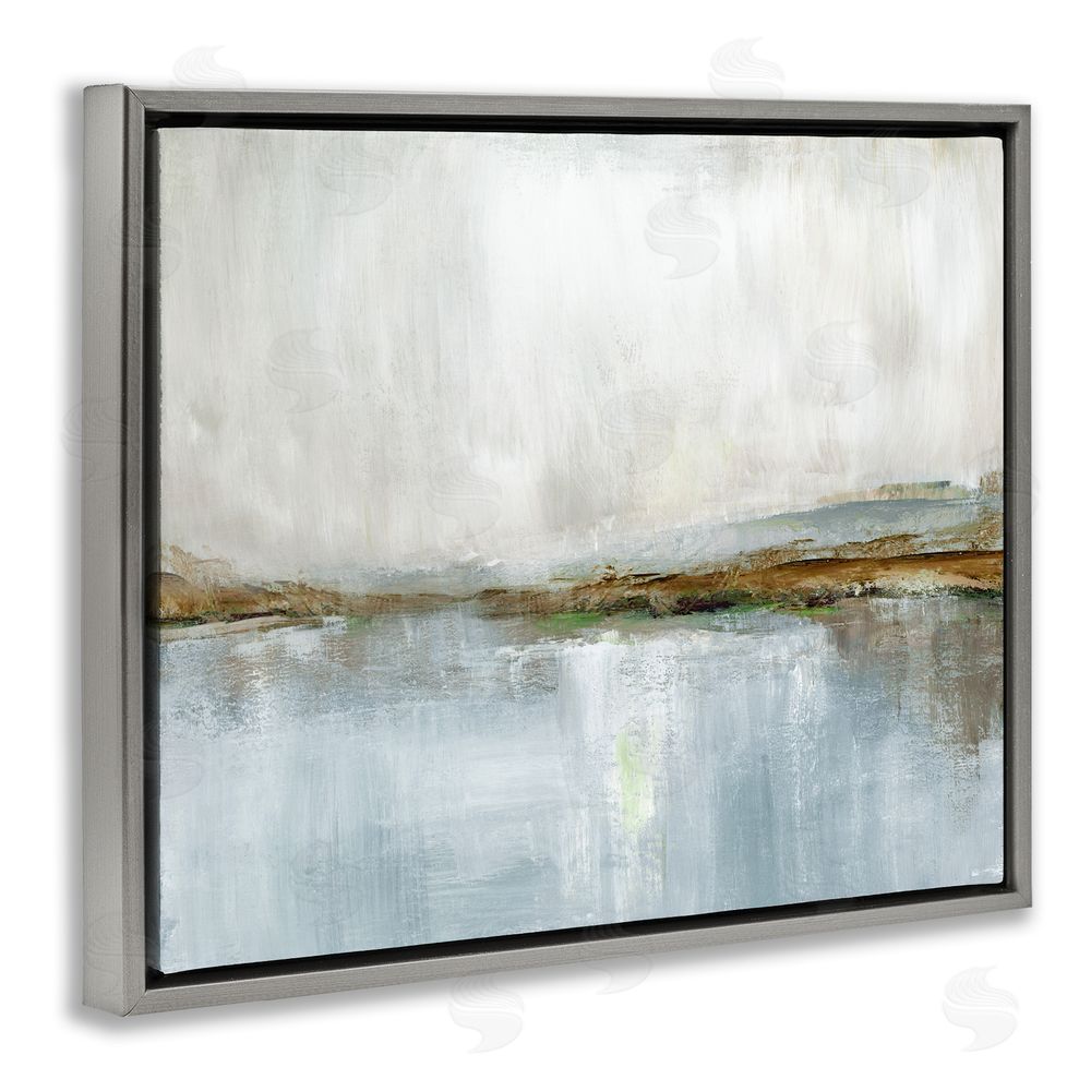 Nan Cloudy Abstract Landscape Scene