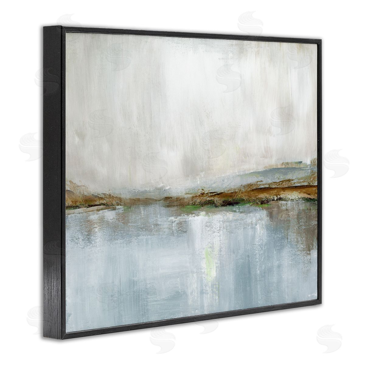 Nan Cloudy Abstract Landscape Scene