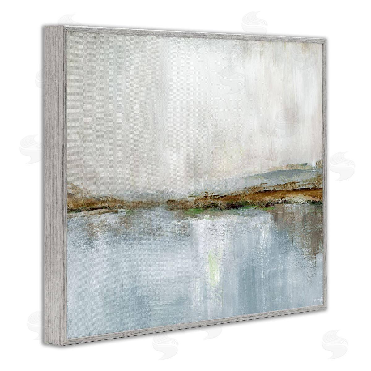 Nan Cloudy Abstract Landscape Scene