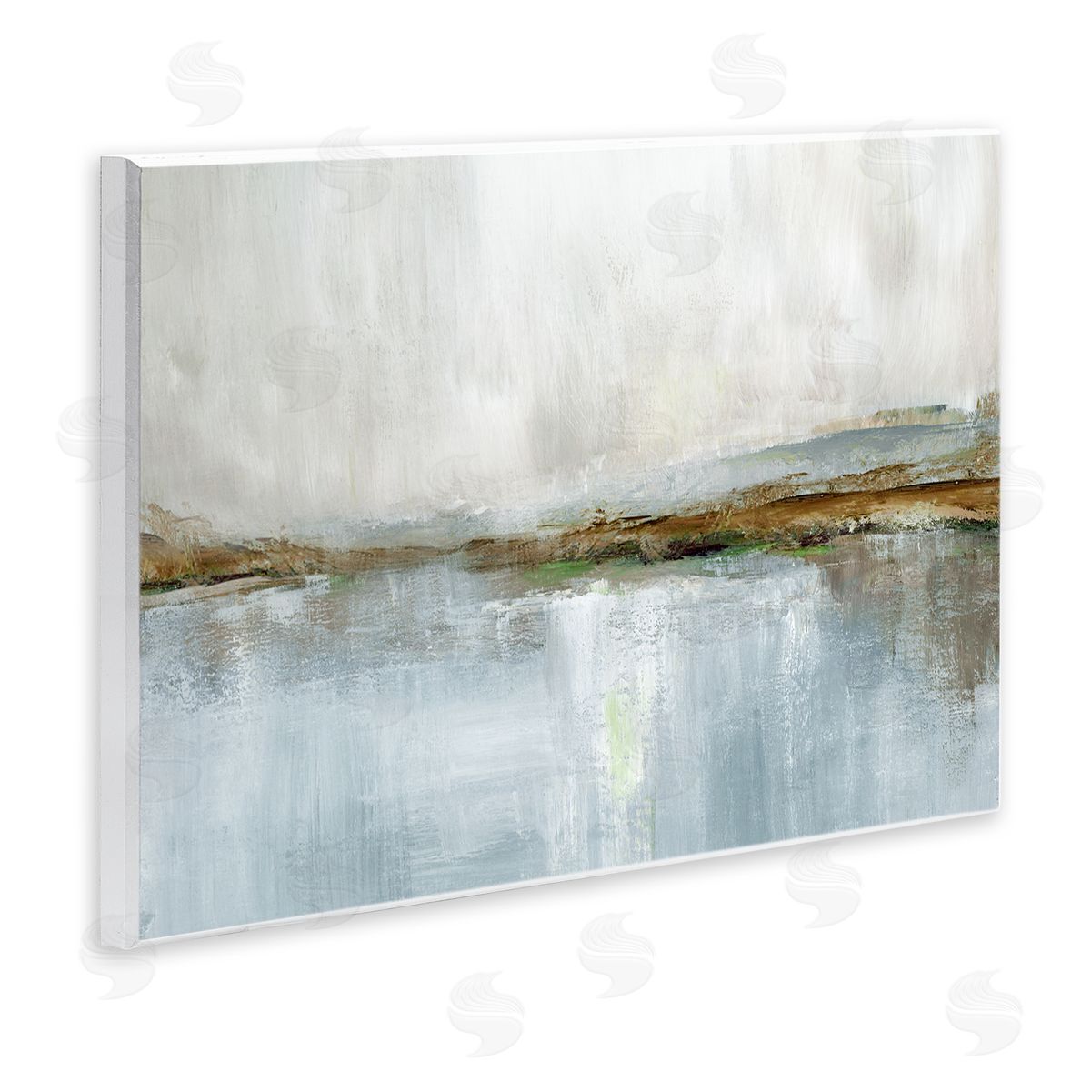 Nan Cloudy Abstract Landscape Scene