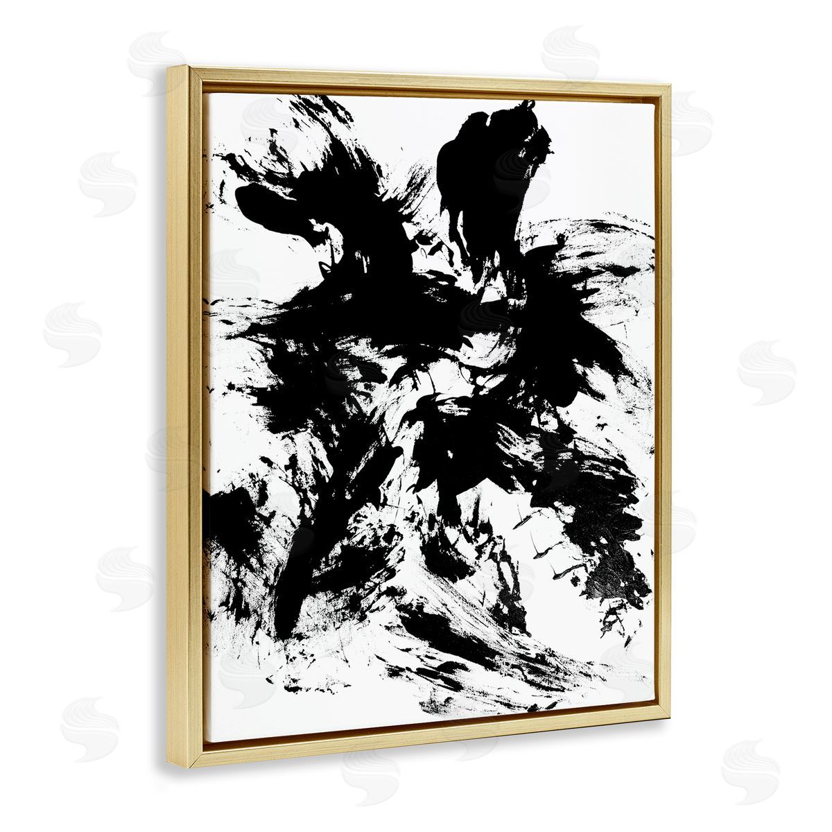 Allan fr_sideiedlander Contemporary Black Ink Strokes