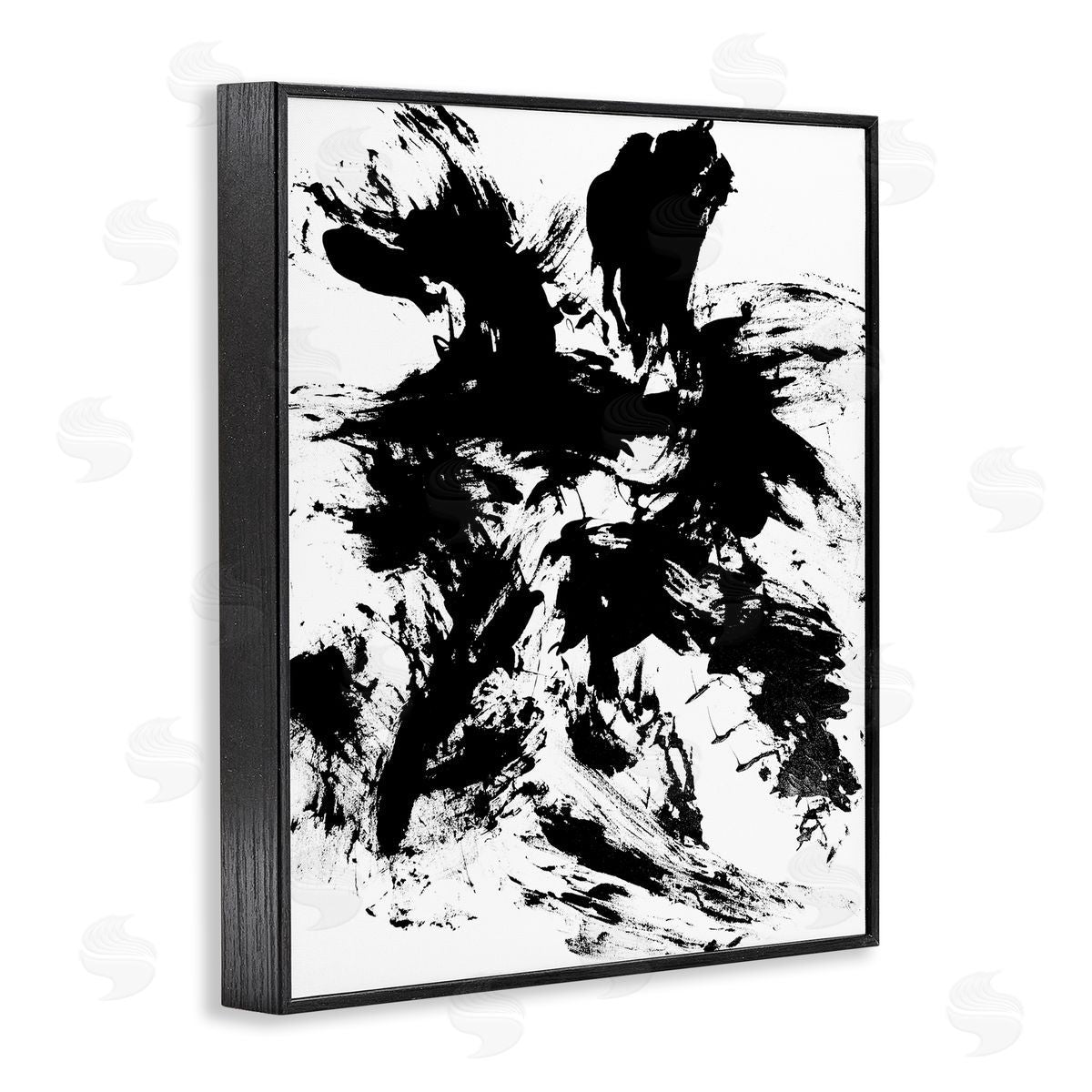 Allan fr_sideiedlander Contemporary Black Ink Strokes