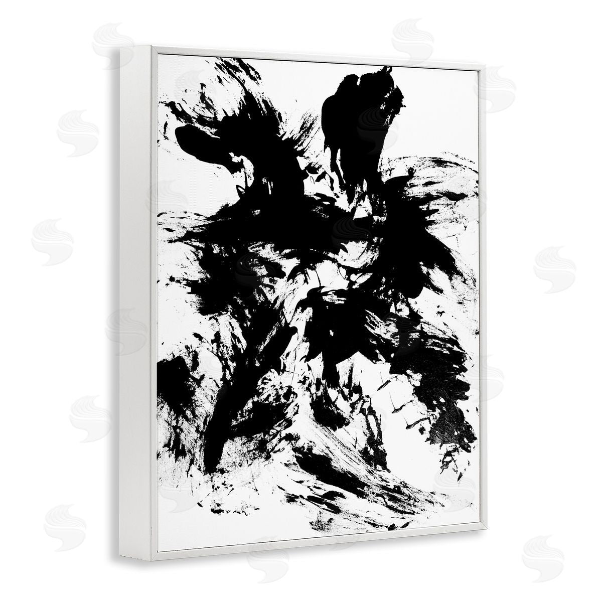 Allan fr_sideiedlander Contemporary Black Ink Strokes
