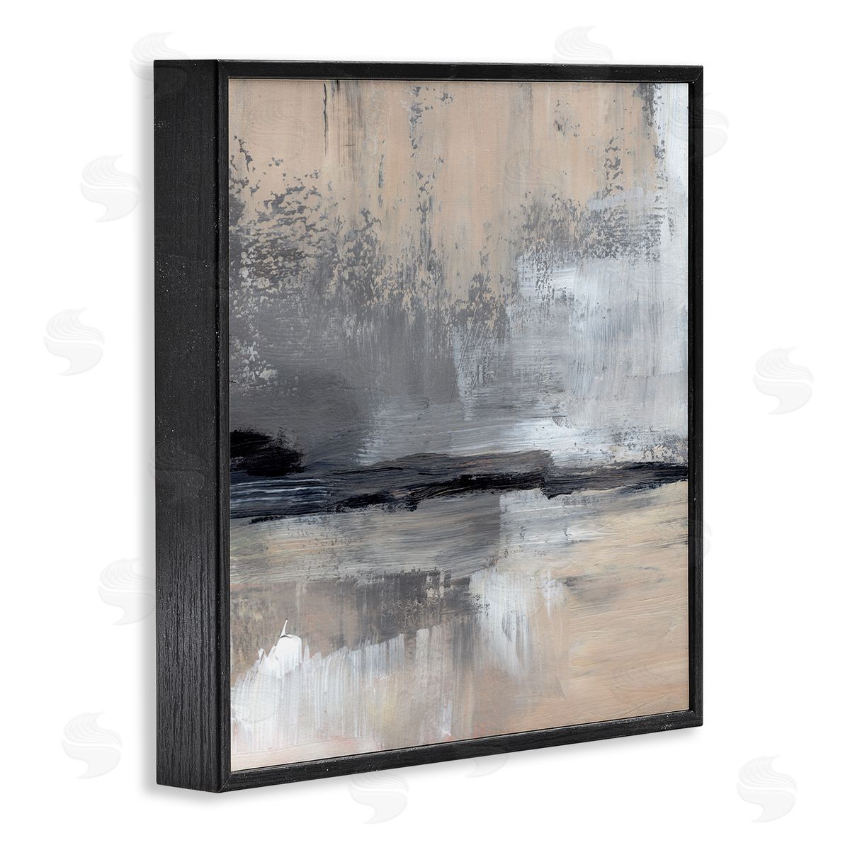 Jennifer Paxton Parker Abstract Landscape Reflection Black Framed Glicee Wall Art Print