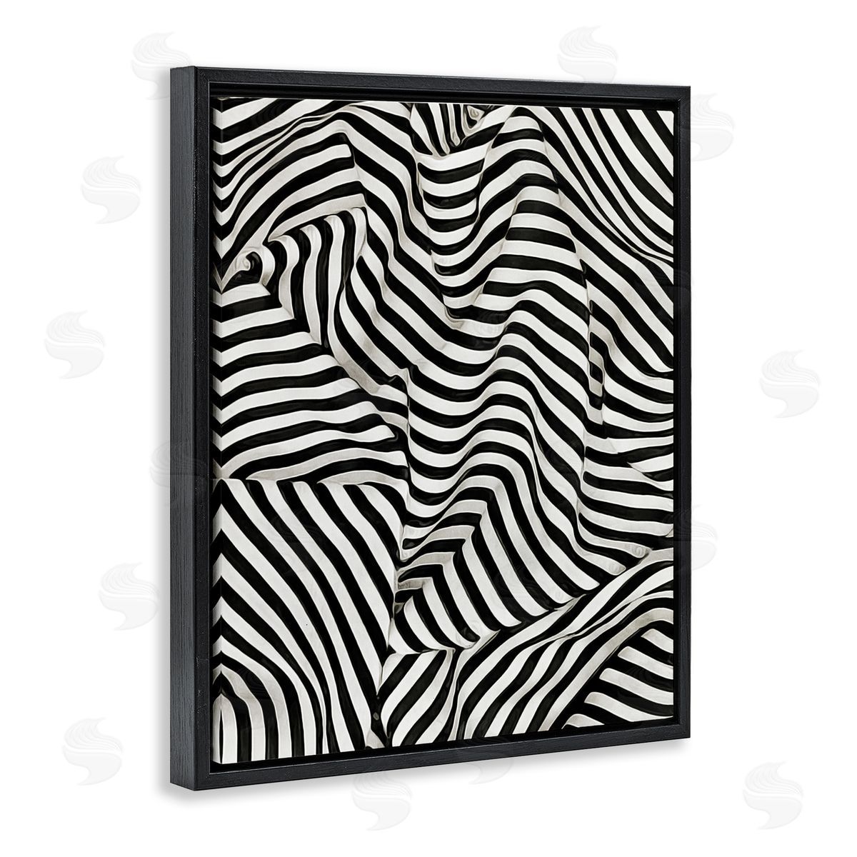Ashley Aldridge Folded Striped Drapery Pattern
