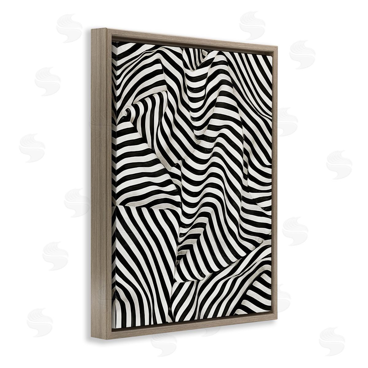 Ashley Aldridge Folded Striped Drapery Pattern