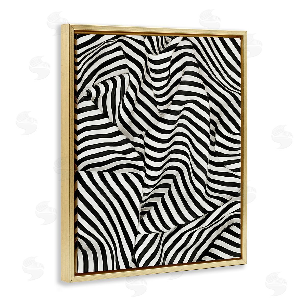 Ashley Aldridge Folded Striped Drapery Pattern