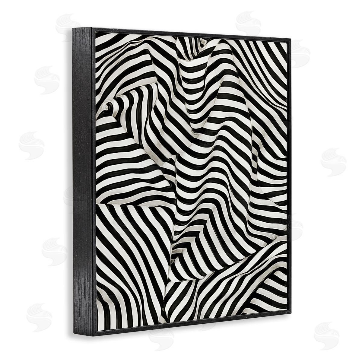 Ashley Aldridge Folded Striped Drapery Pattern