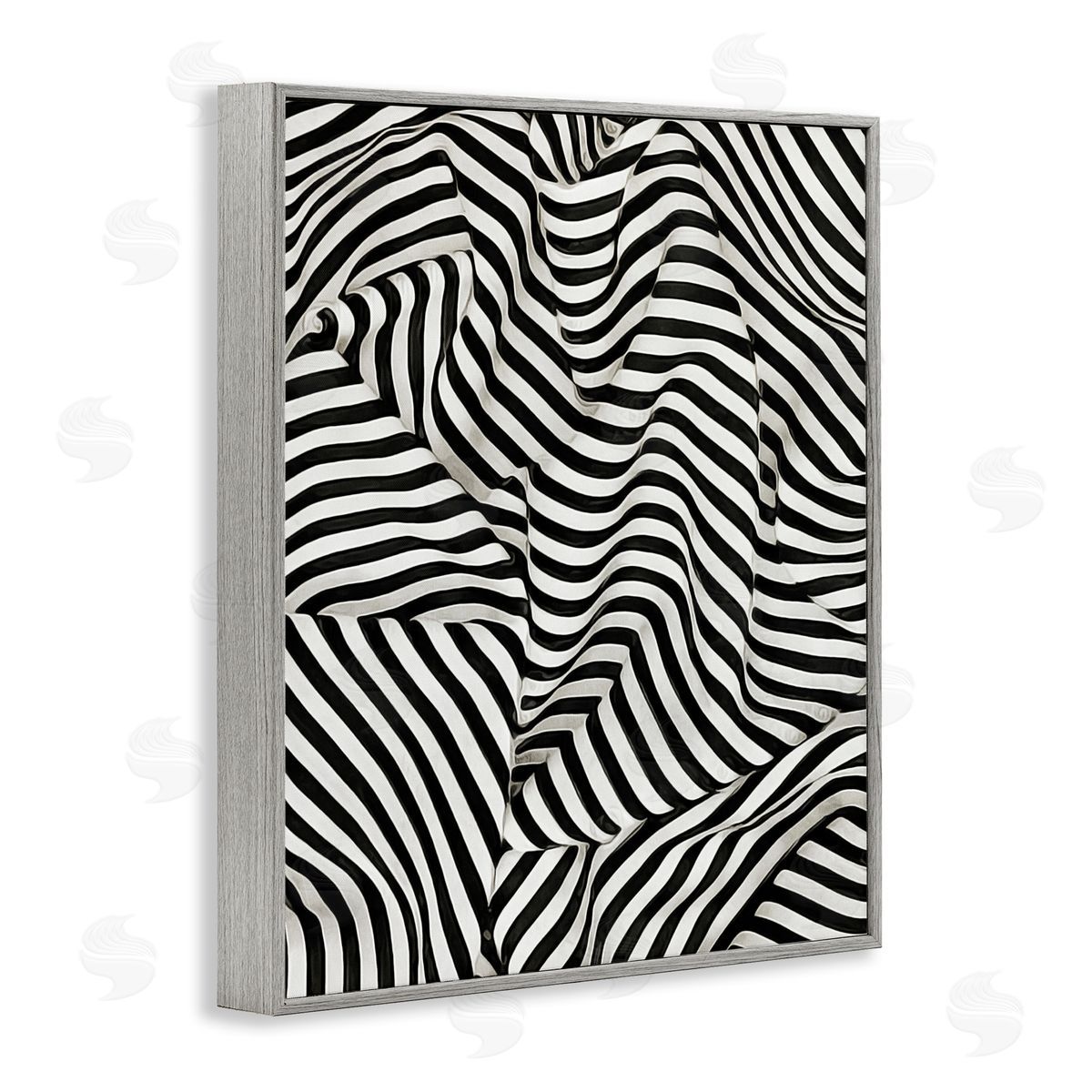 Ashley Aldridge Folded Striped Drapery Pattern