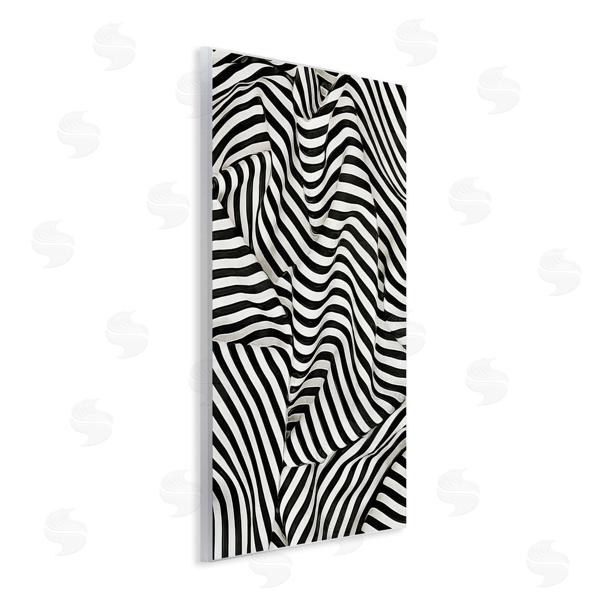 Ashley Aldridge Folded Striped Drapery Pattern