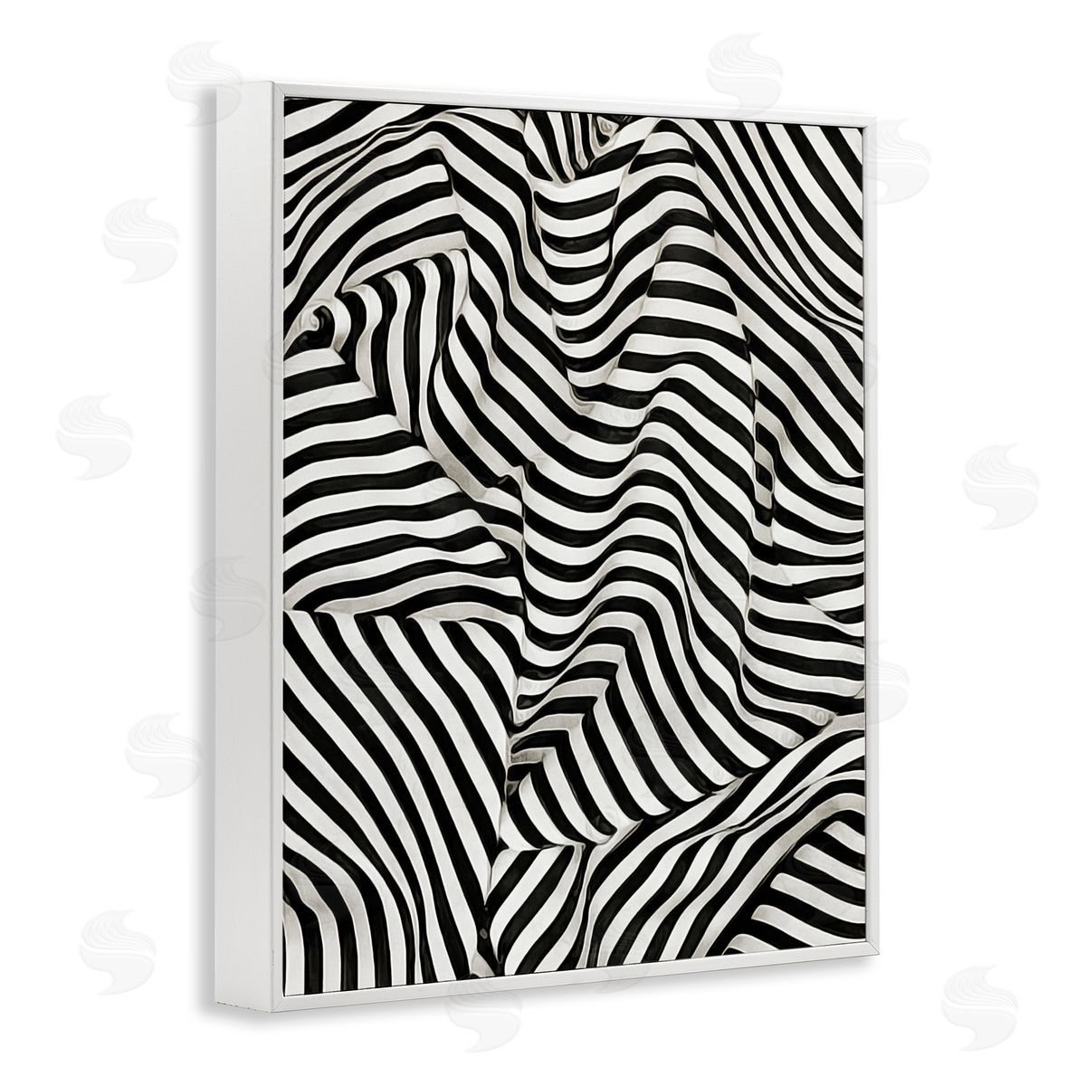 Ashley Aldridge Folded Striped Drapery Pattern