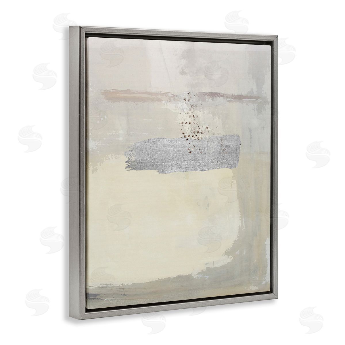 Karen Smith Beige Modern Abstract Arrangement