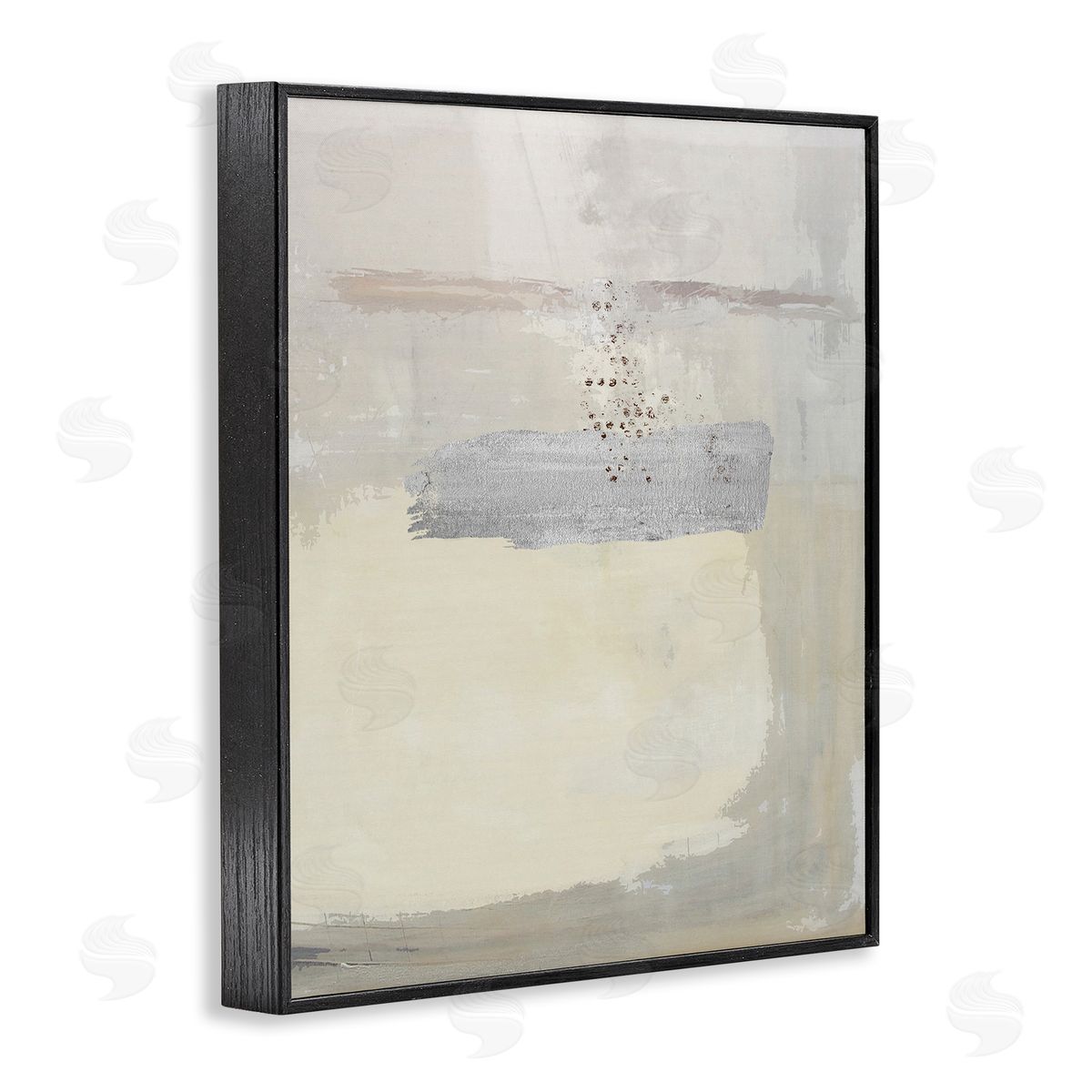 Karen Smith Beige Modern Abstract Arrangement