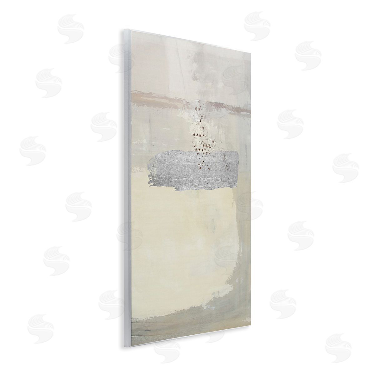 Karen Smith Beige Modern Abstract Arrangement