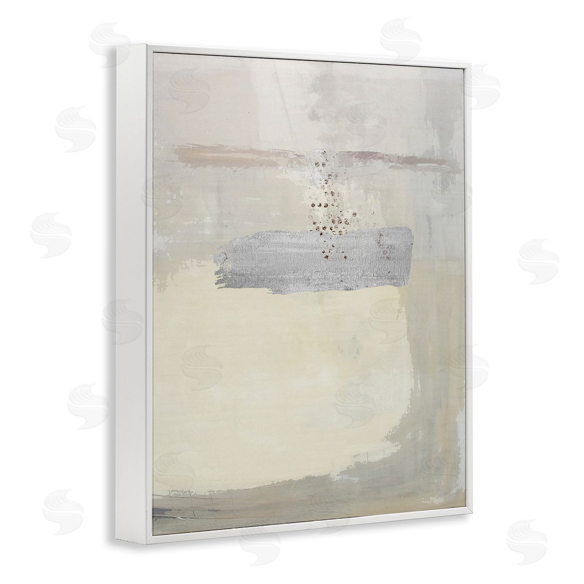 Karen Smith Beige Modern Abstract Arrangement