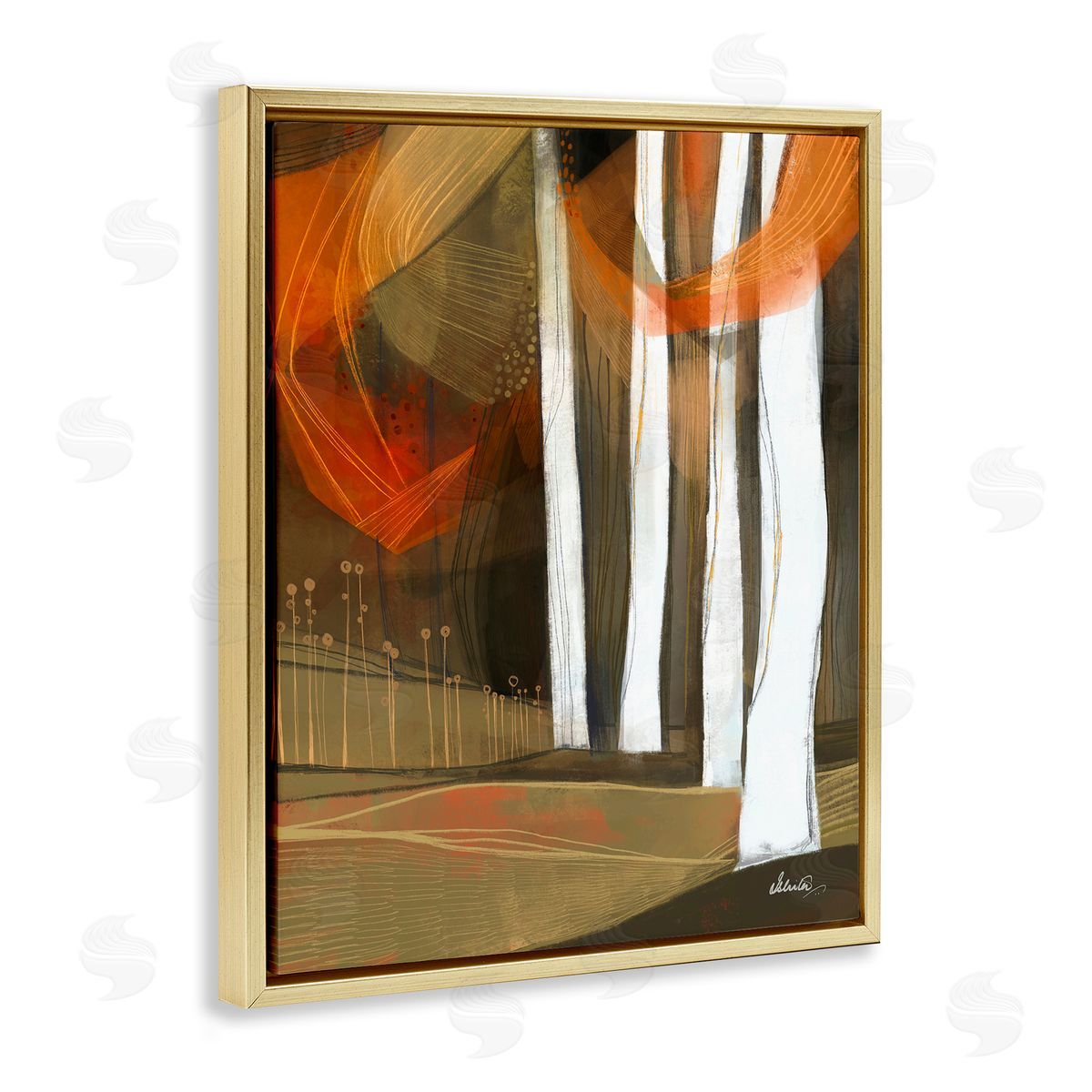 Ishita Banerjee Modern Field Landscape Trees