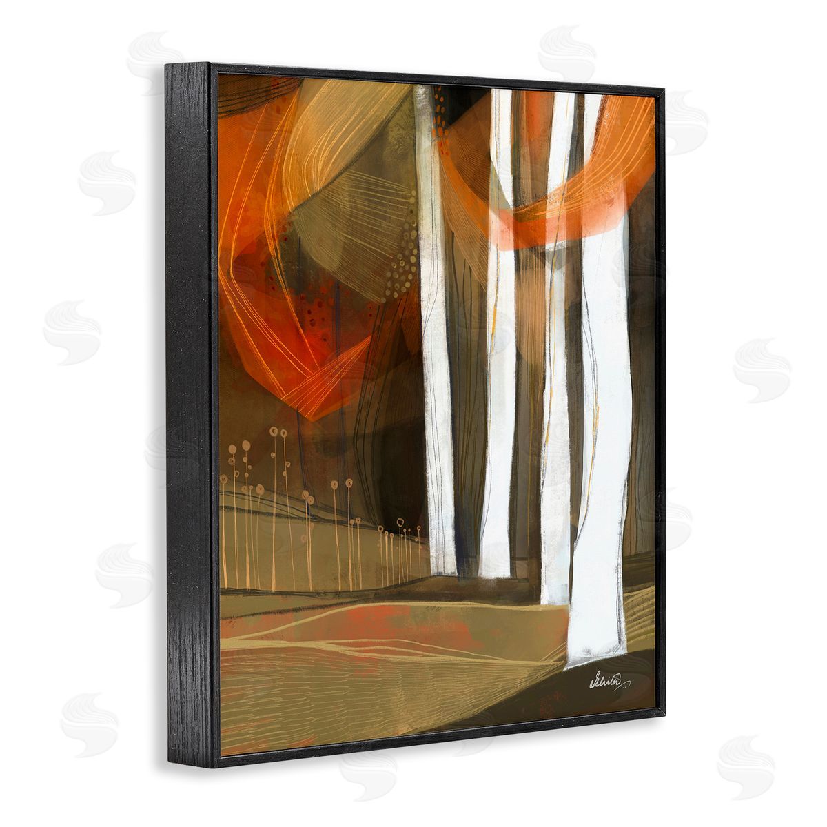 Ishita Banerjee Modern Field Landscape Trees