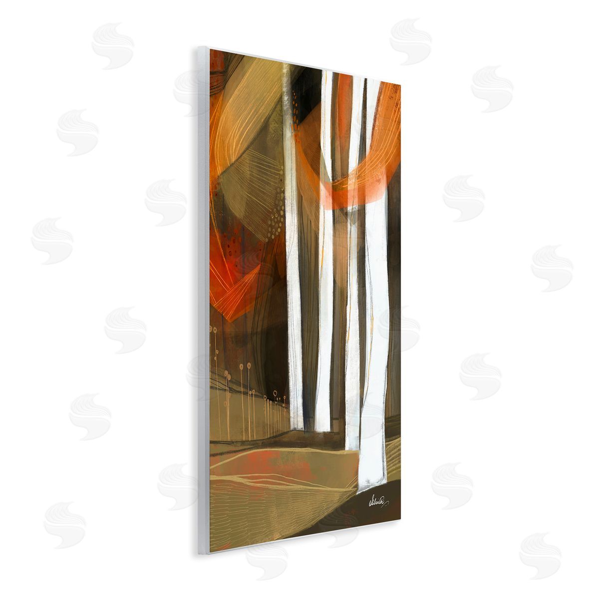 Ishita Banerjee Modern Field Landscape Trees