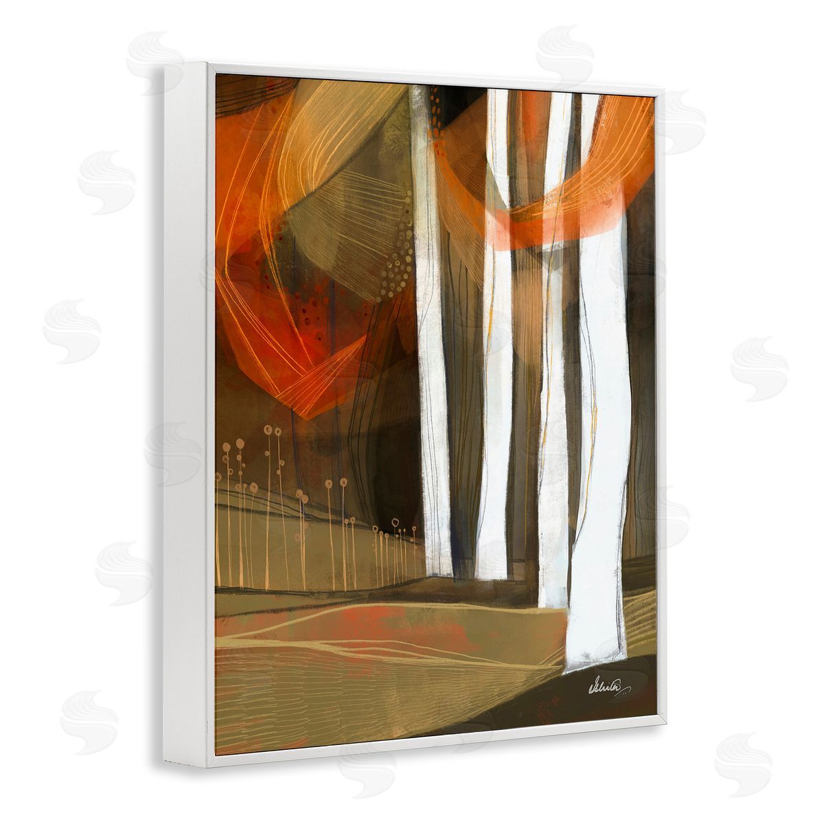 Ishita Banerjee Modern Field Landscape Trees