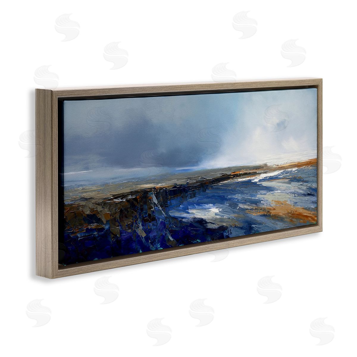 Patrick Dennis Panoramic Cloudy Sea Landscape