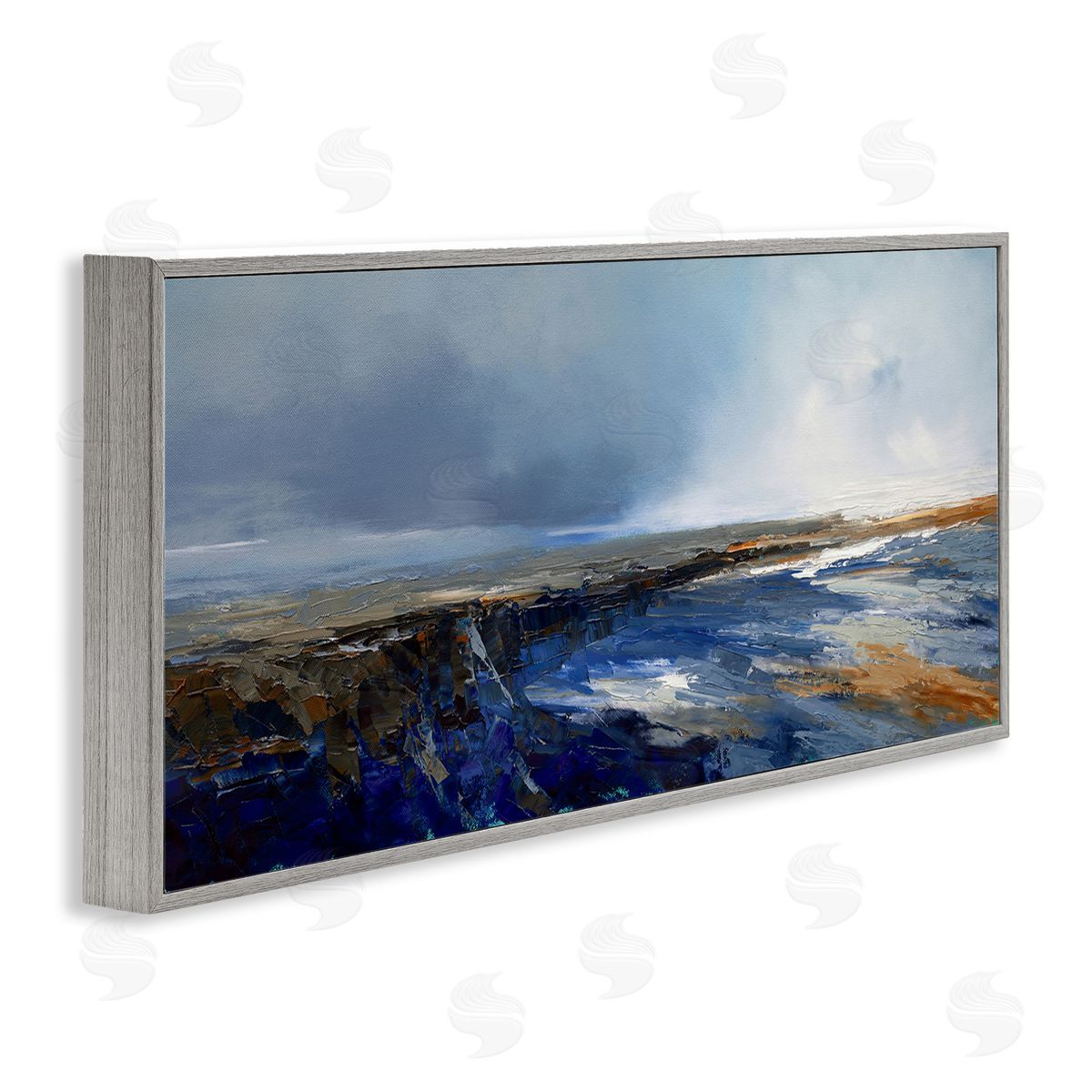 Patrick Dennis Panoramic Cloudy Sea Landscape