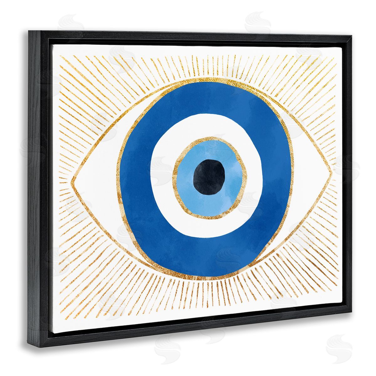 Ziwei Li Evil Eye Glam Rays Pattern