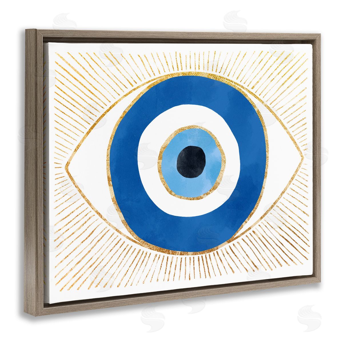 Ziwei Li Evil Eye Glam Rays Pattern