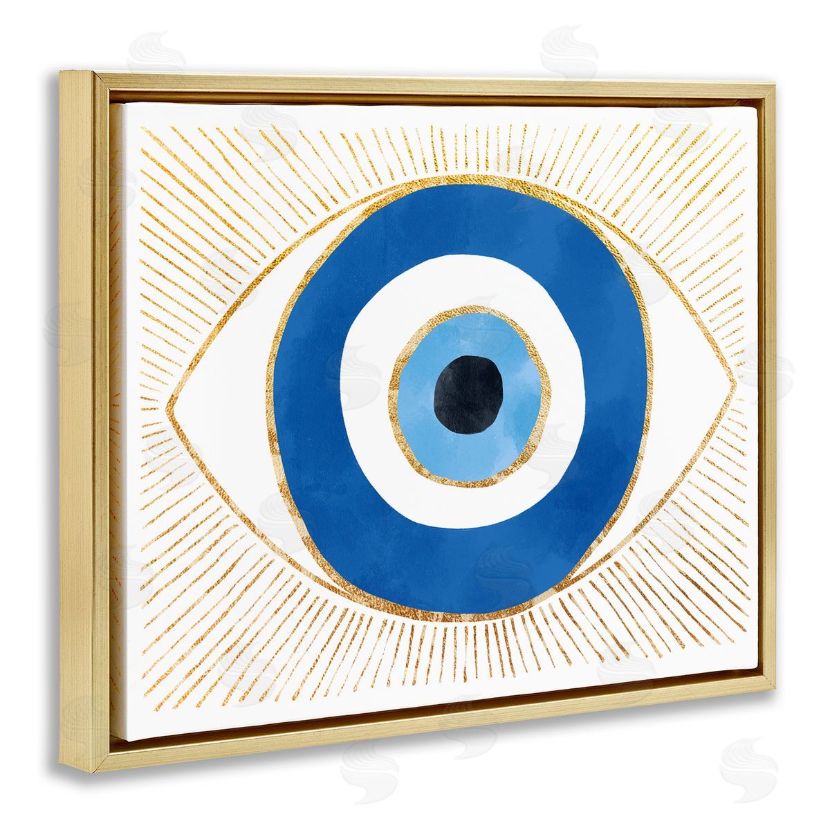 Ziwei Li Evil Eye Glam Rays Pattern