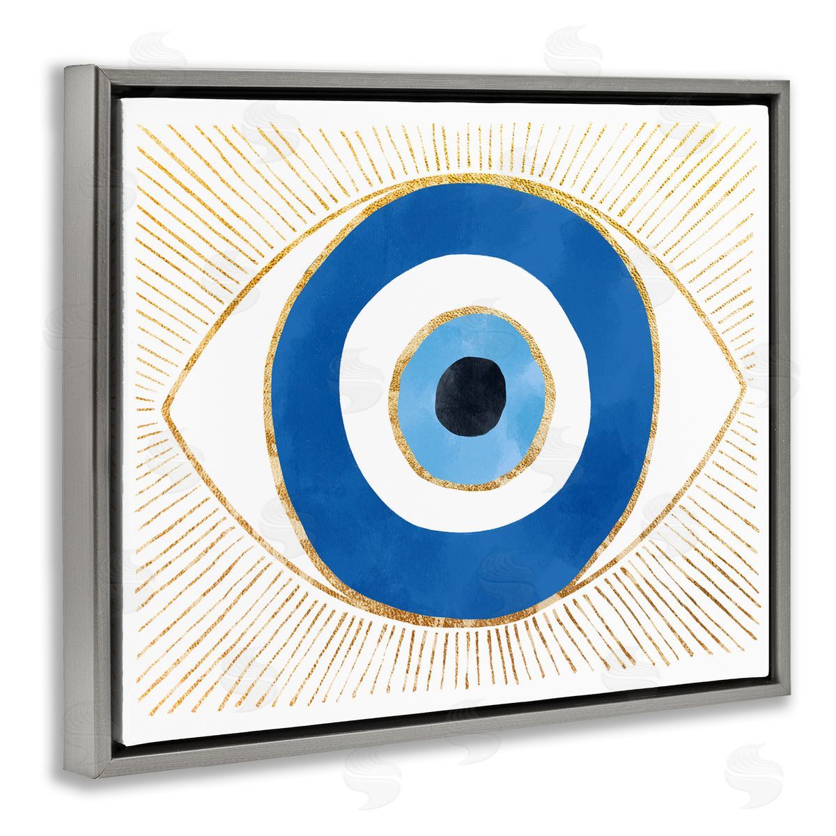 Ziwei Li Evil Eye Glam Rays Pattern