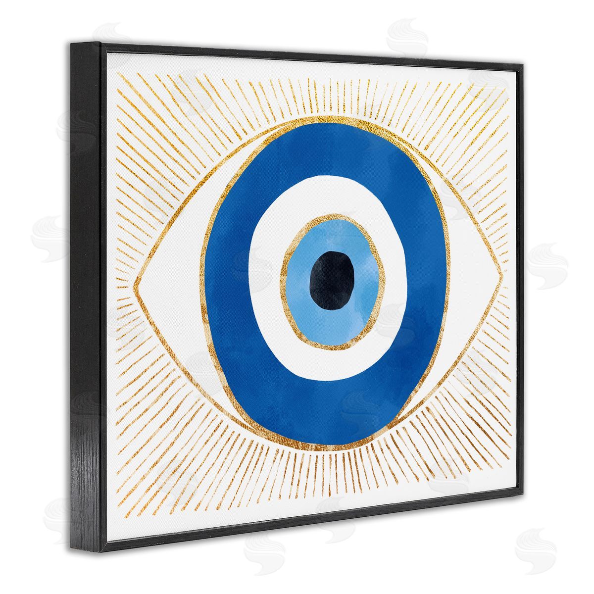 Ziwei Li Evil Eye Glam Rays Pattern