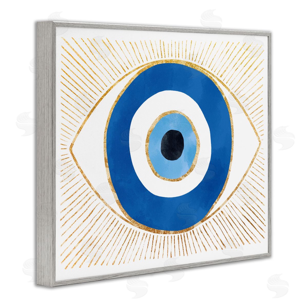 Ziwei Li Evil Eye Glam Rays Pattern