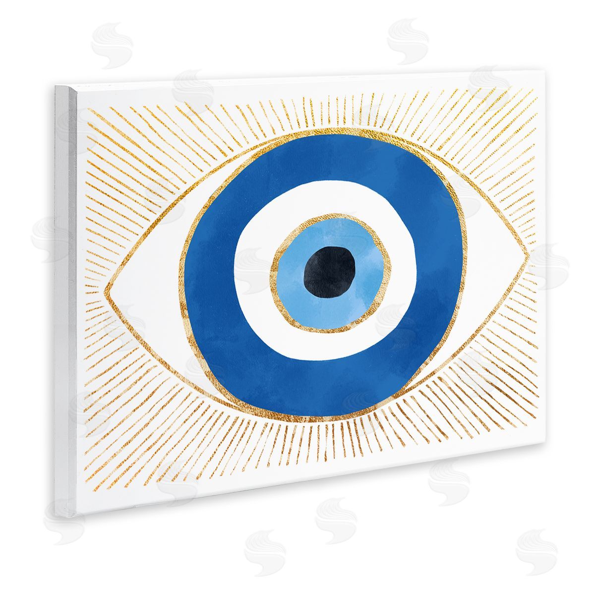 Ziwei Li Evil Eye Glam Rays Pattern