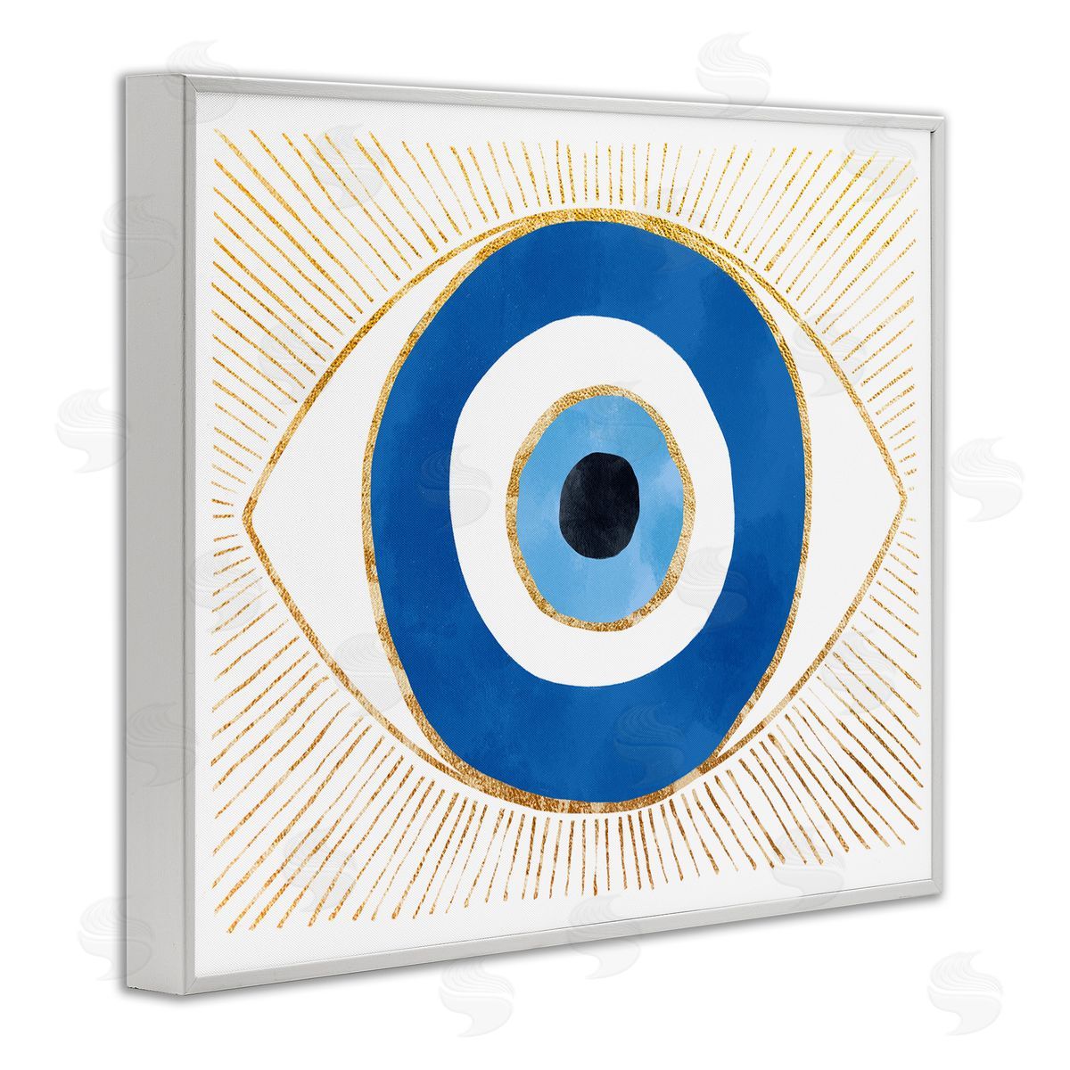 Ziwei Li Evil Eye Glam Rays Pattern
